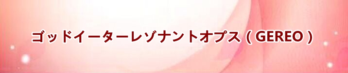 ゴッドイーターレゾナントオプス（GEREO）アカウント